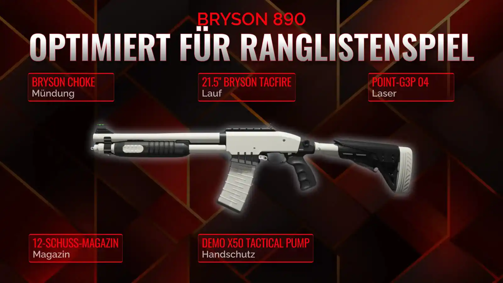 Bryson 890 entfesselt: Ein umfassendes Handbuch für das Battle Royale Loadout