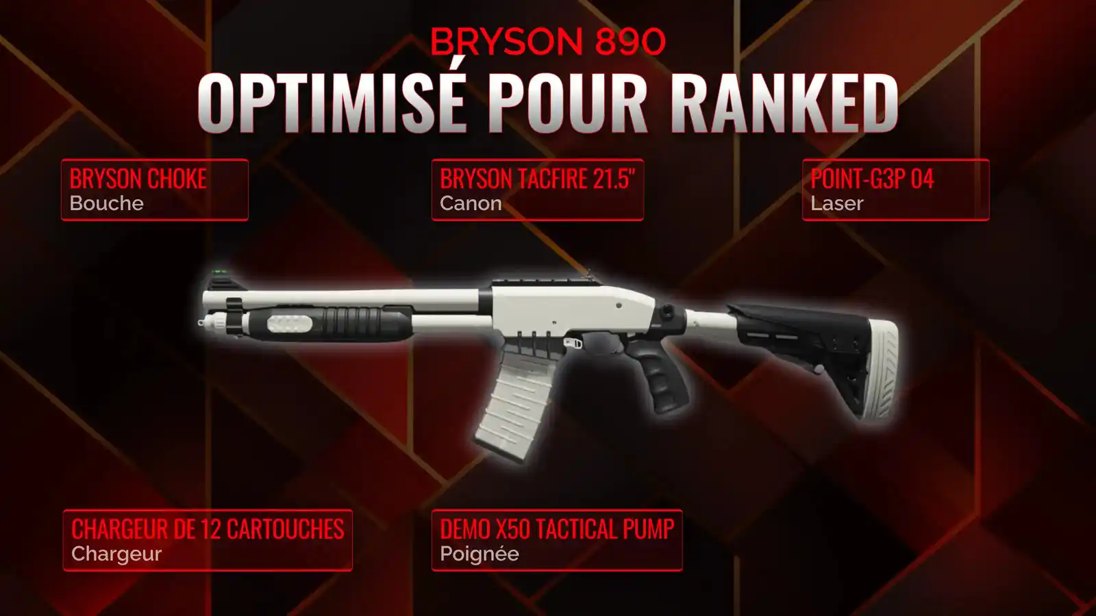Déchaînez la puissance de Bryson 890 : Le guide ultime pour la classe Battle Royale