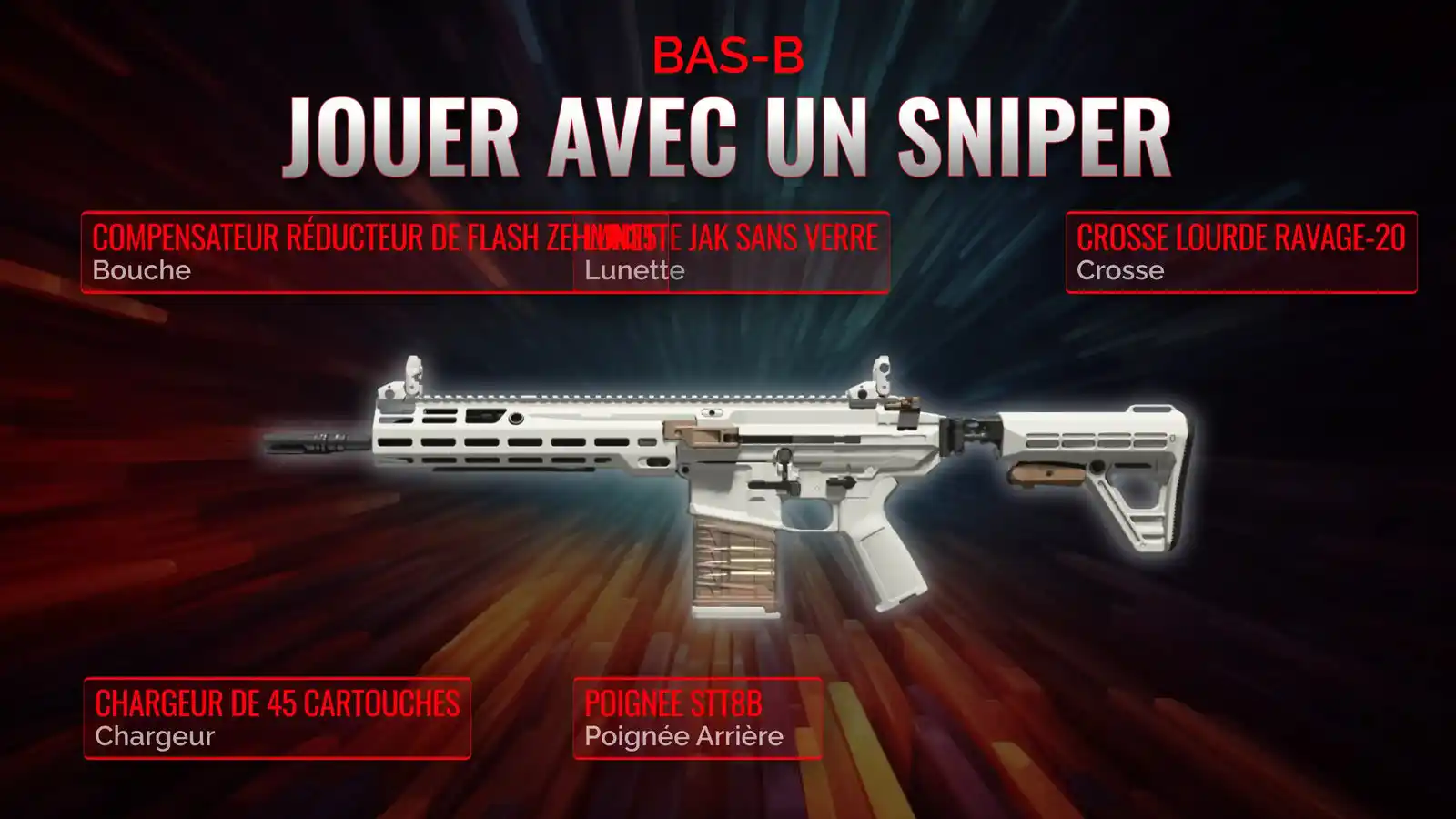 BAS-B Optimisé : Votre guide ultime pour le soutien de Sniper