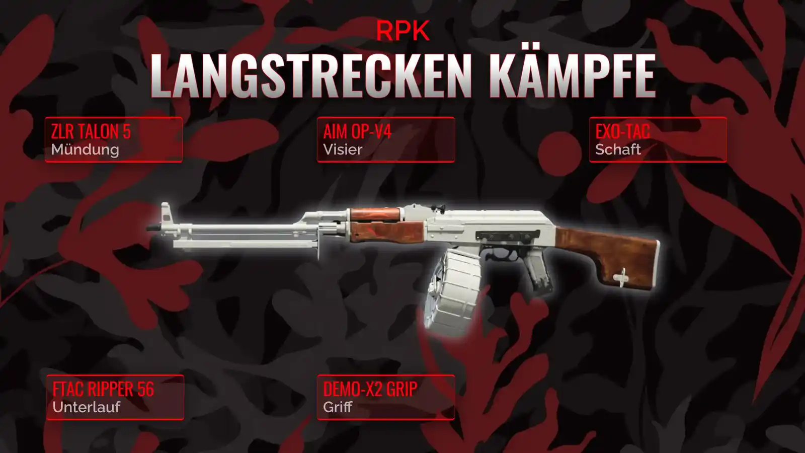RPK Entfesselt: Ein umfassendes Handbuch zum Langstrecken-Loadout