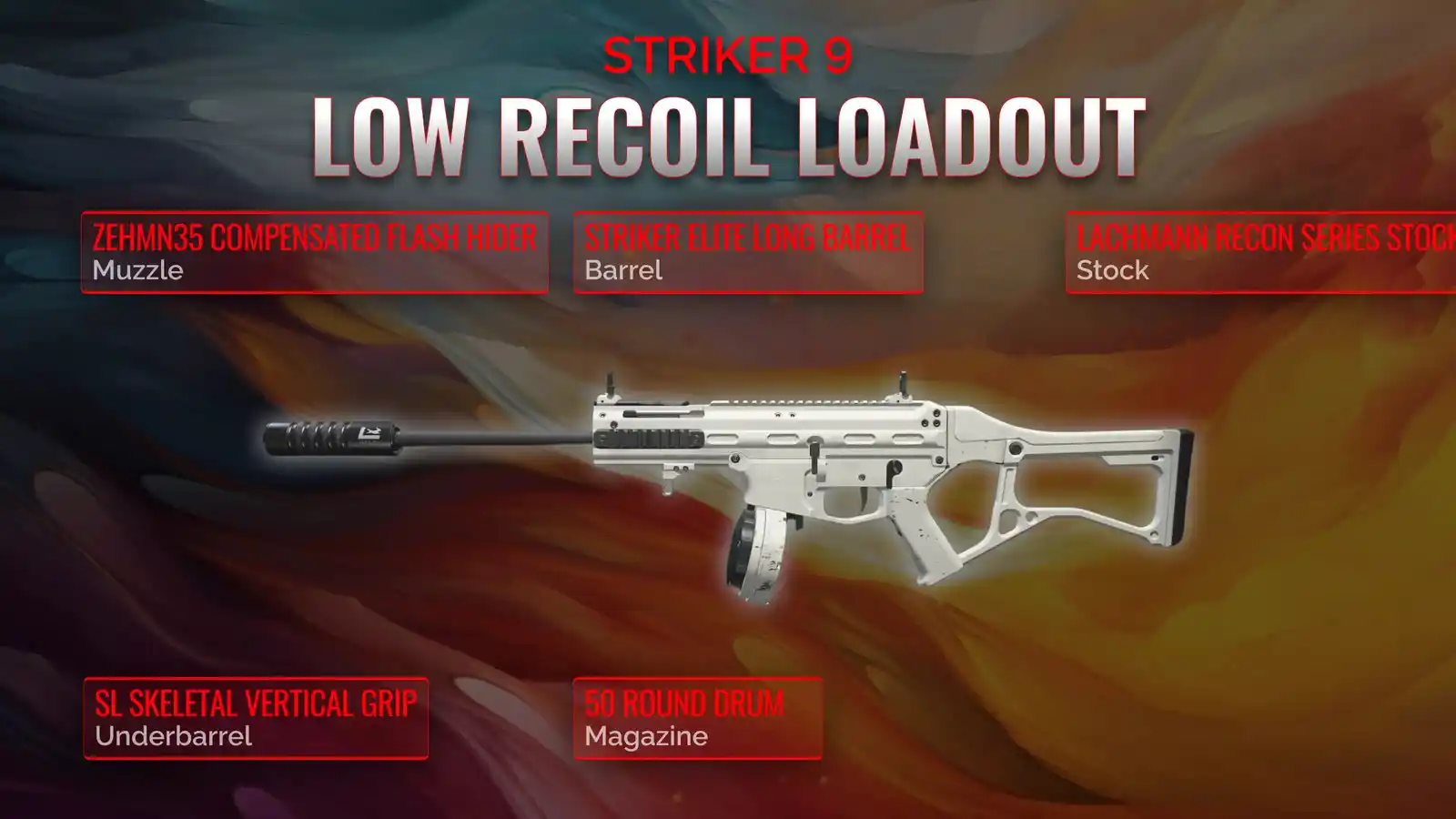 Striker 9 Blueprint: Engineering the Perfect Low Recoil Loadout in Warzone