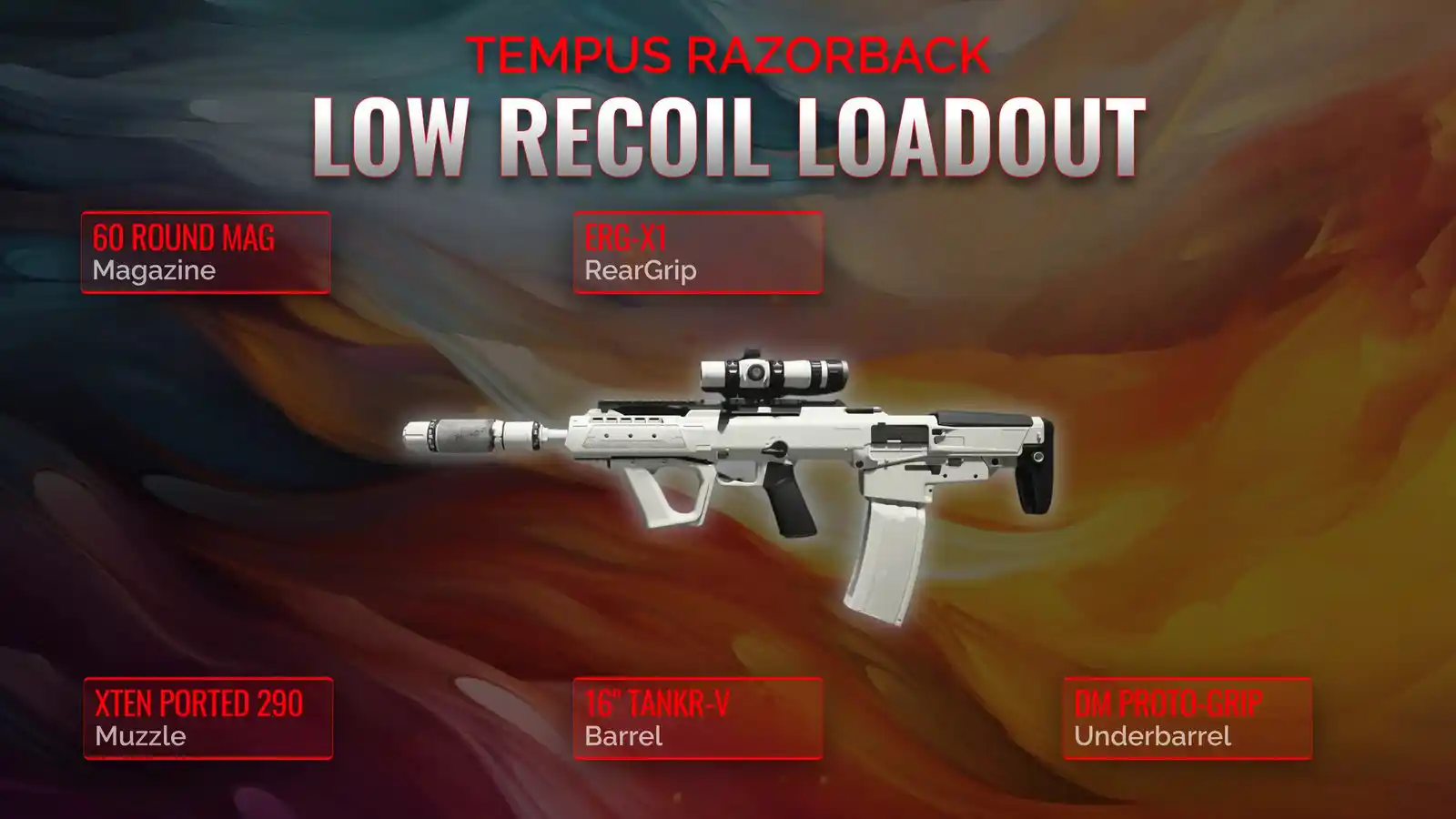 Rising Through Ranks: Mastering The Tempus Razorback With A Low Recoil Loadout
