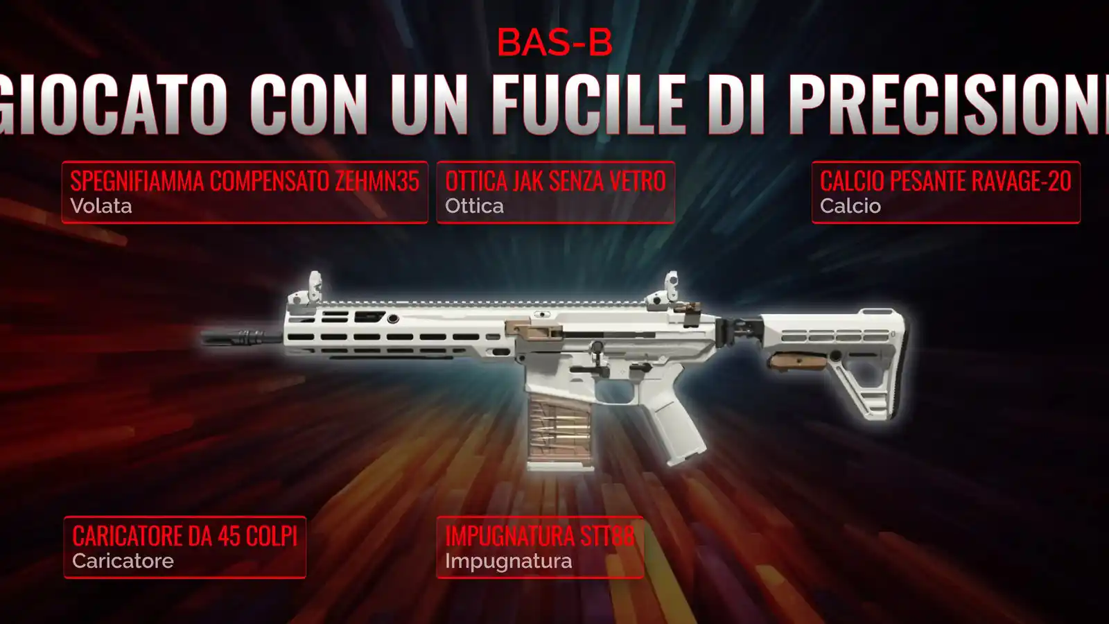 Dominare con il BAS-B: Guida definitiva al miglior loadout per supporto da cecchino