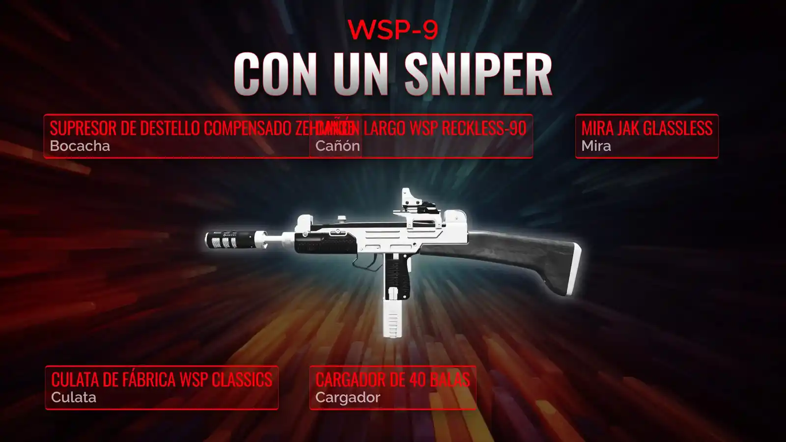 La Guía Completa de Apoyo al Francotirador con WSP-9: Creando la Clase Perfecta