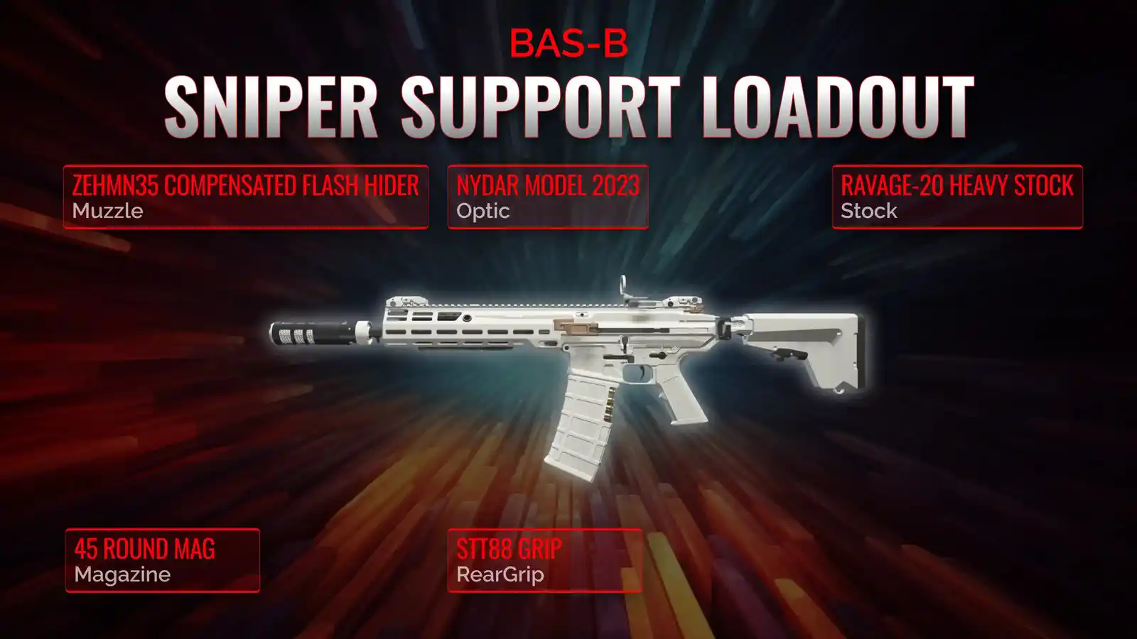 Sniping Masterclass: The In-Depth Guide to BAS-B sniper support Loadout