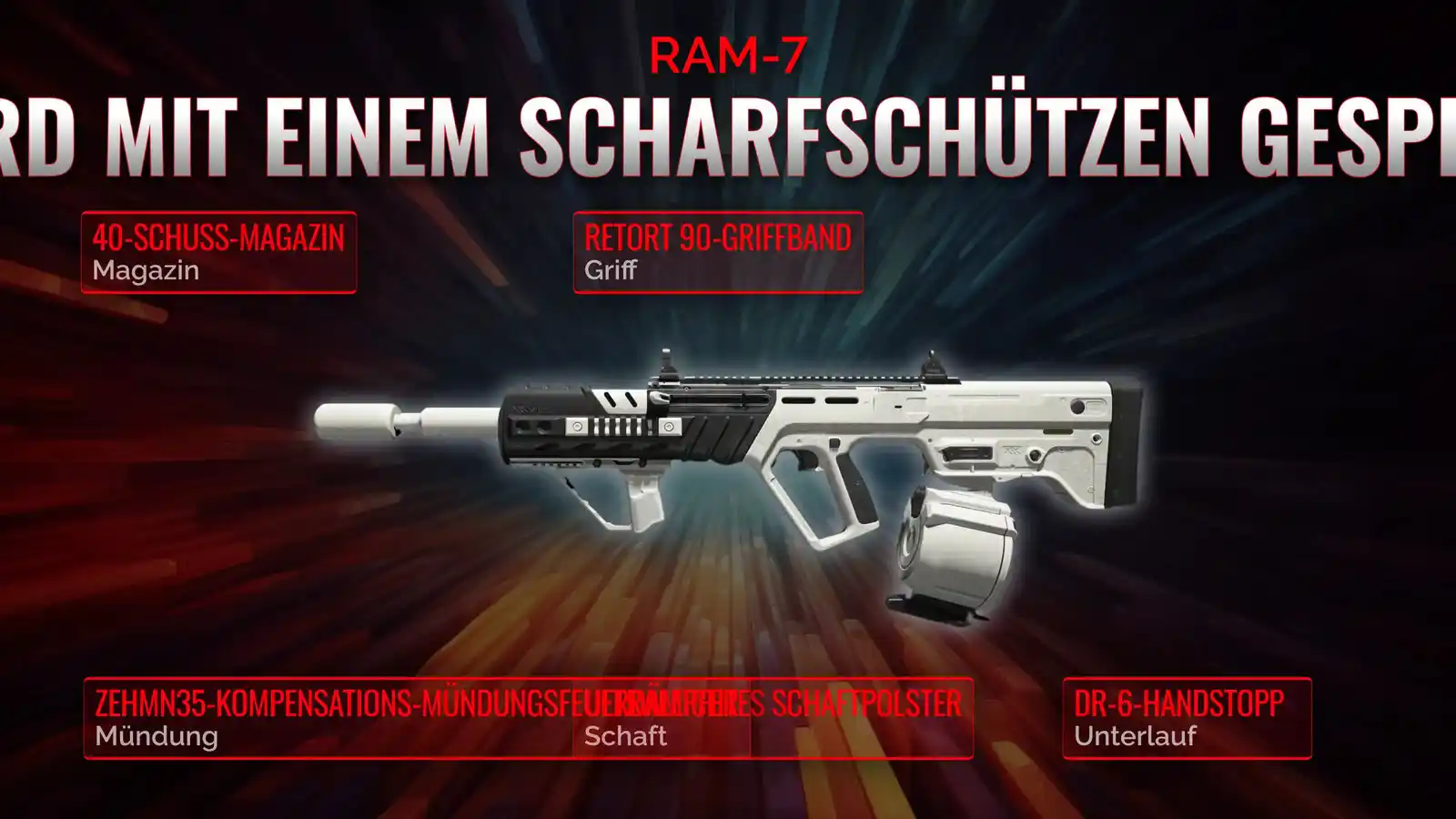RAM-7 Entfesselt: Ein umfassendes Handbuch zum Sniper-Unterstützungs-Loadout