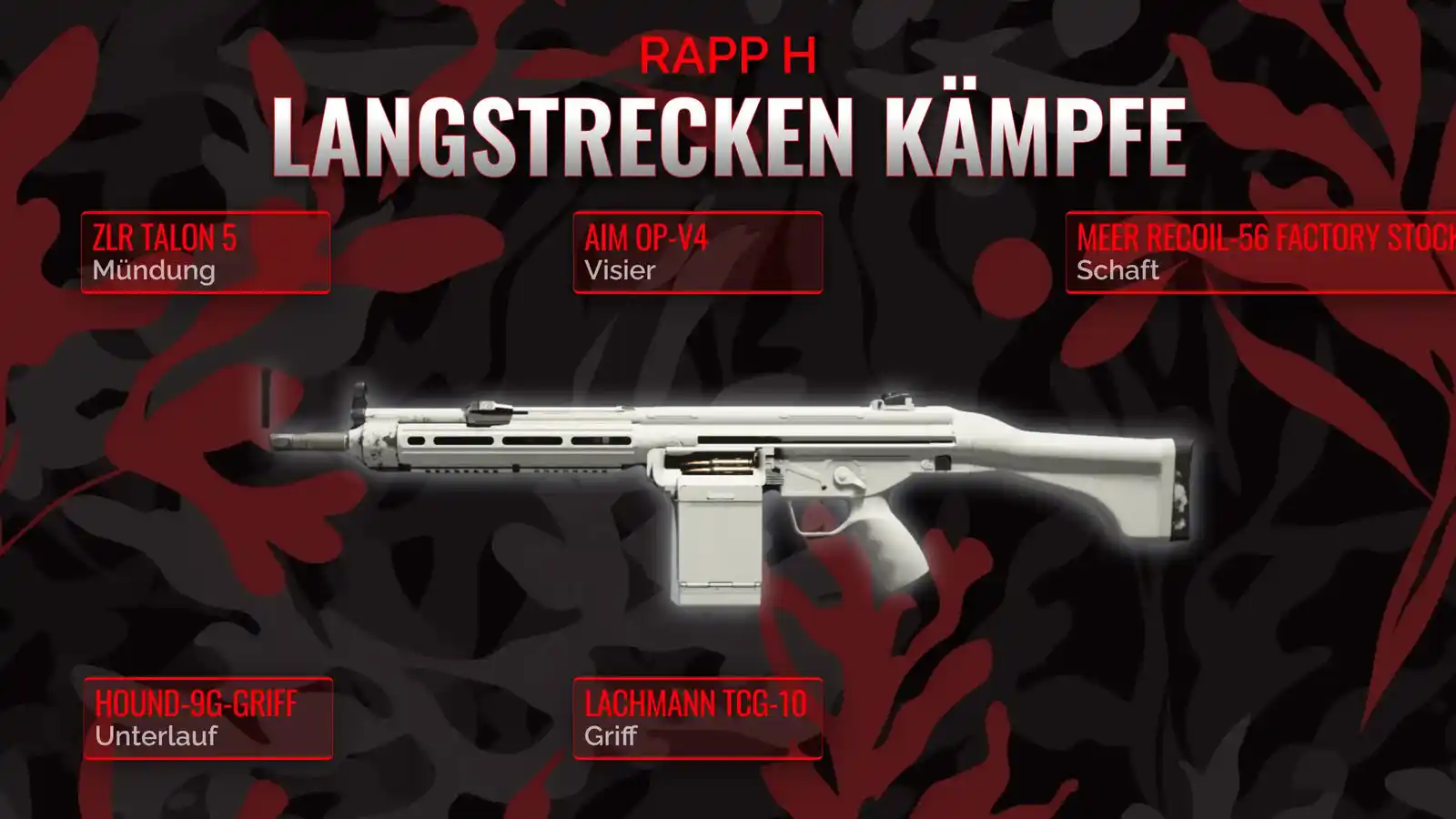 Rapp H entfesselt: Ein umfassendes Handbuch für das Long-Range-Loadout