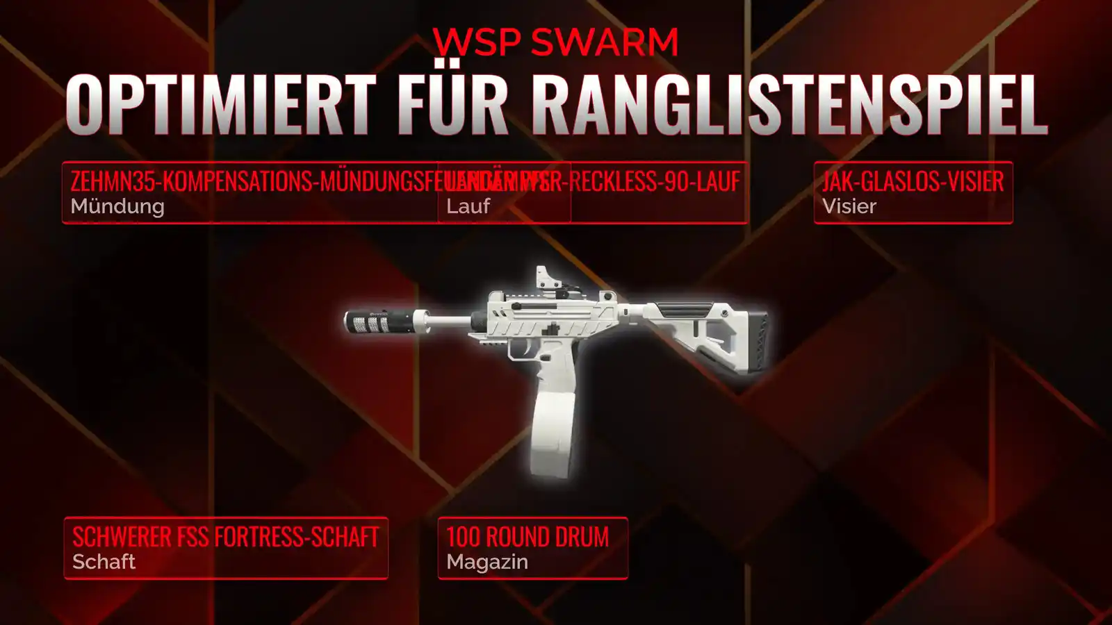 Die Kunst des Krieges: Den besten Battle Royale Loadout für WSP Swarm erstellen