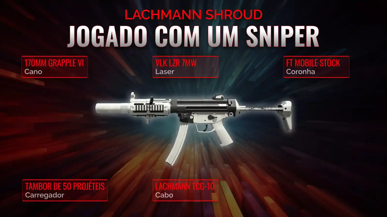 Dominando o Lachmann Shroud: O Guia definitivo do loadout de suporte ao fuzil de precisão