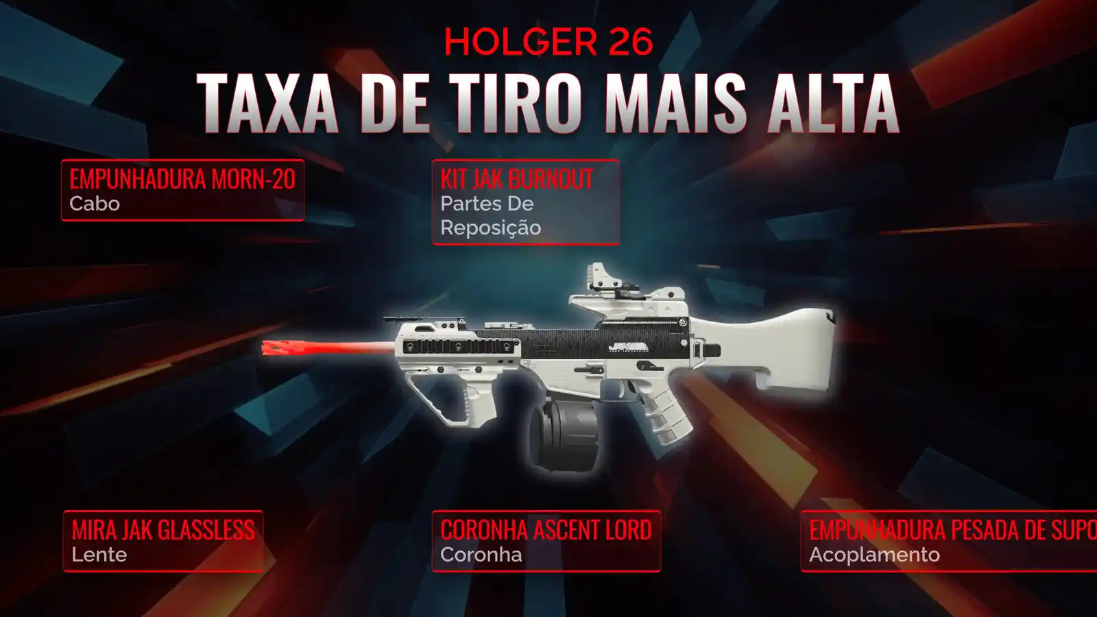Desencadeando o Holger 26: O Manual Definitivo do Loadout para Cadência de Tiro