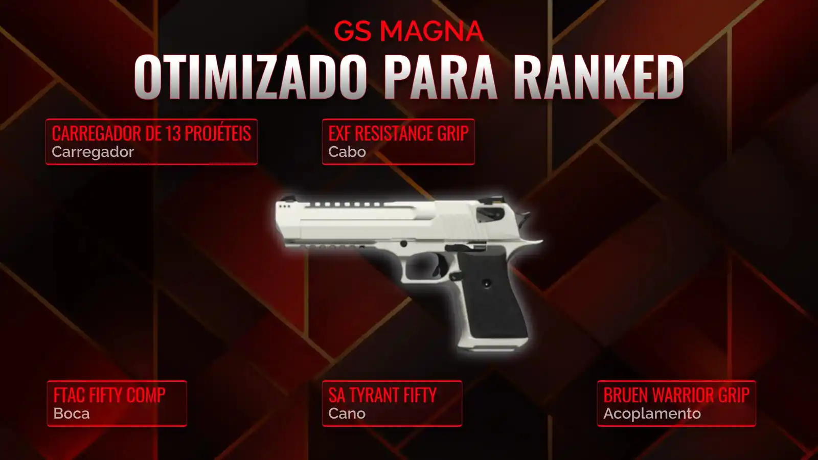 Dominando o GS Magna: Seu Guia Supremo para o Loadout no Battle Royale