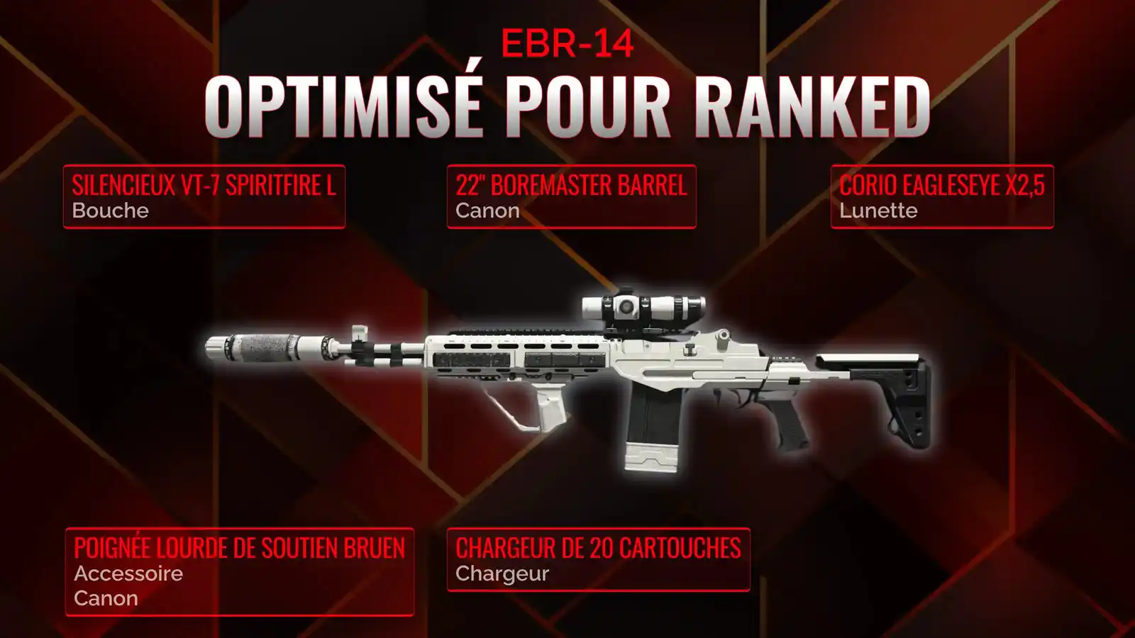 L'art du combat avec EBR-14: Guide complet de la classe pour Battle Royale