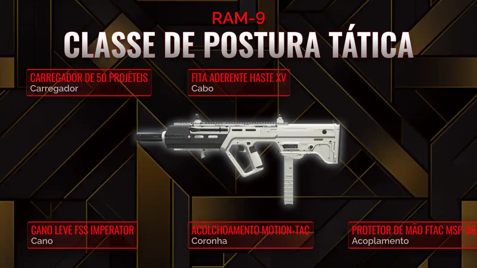RAM-9 Desencadeada: O Manual Definitivo de Clase para tac stance