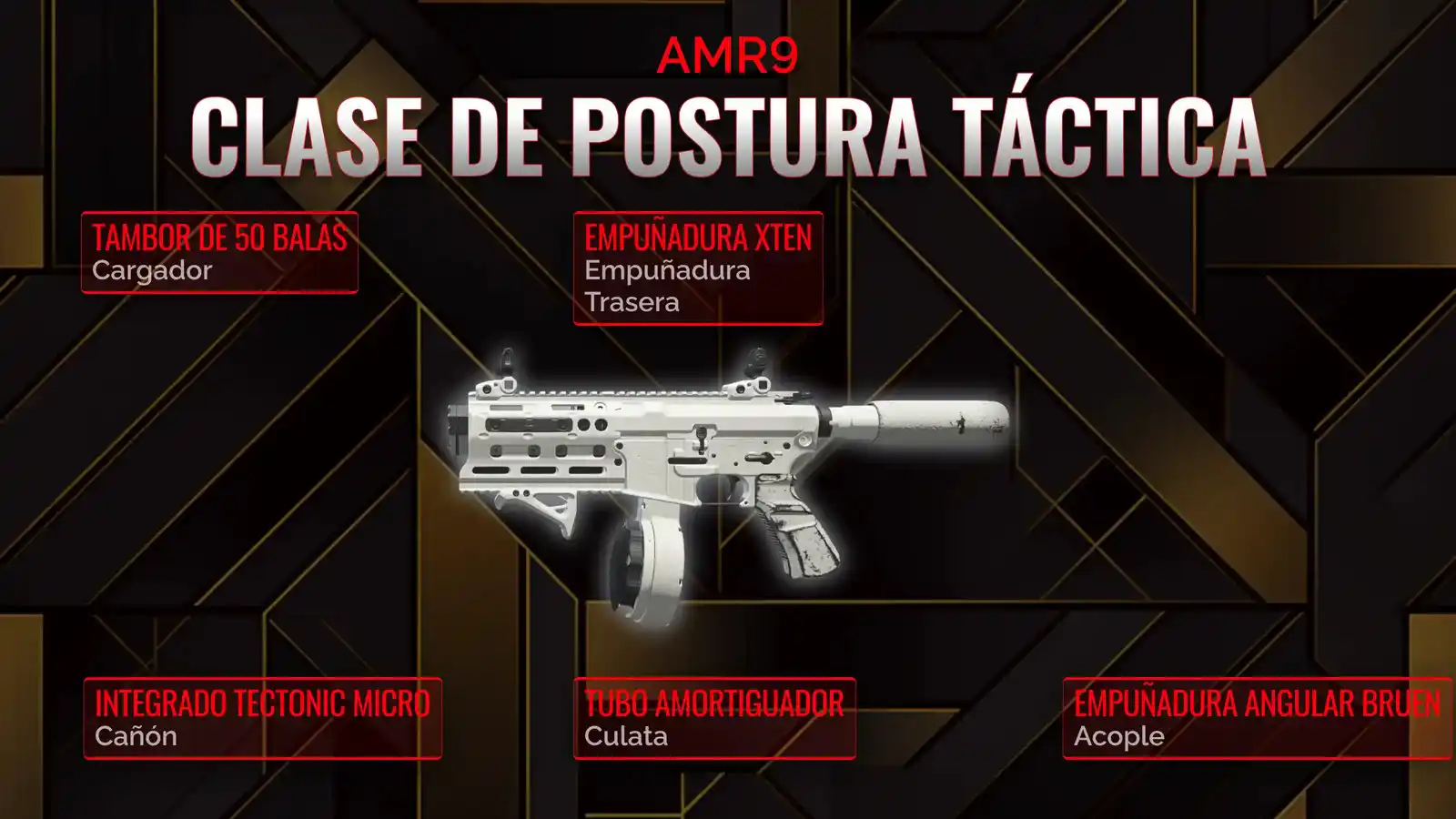 Domina Warzone con el AMR9: Guía definitiva de carga táctica