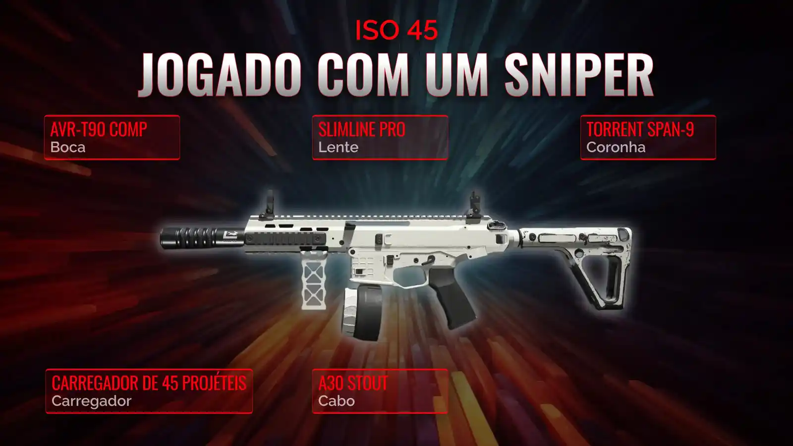 O Poder da ISO 45: Um Guia para a Melhor Classe de Apoio ao Atirador de Elite