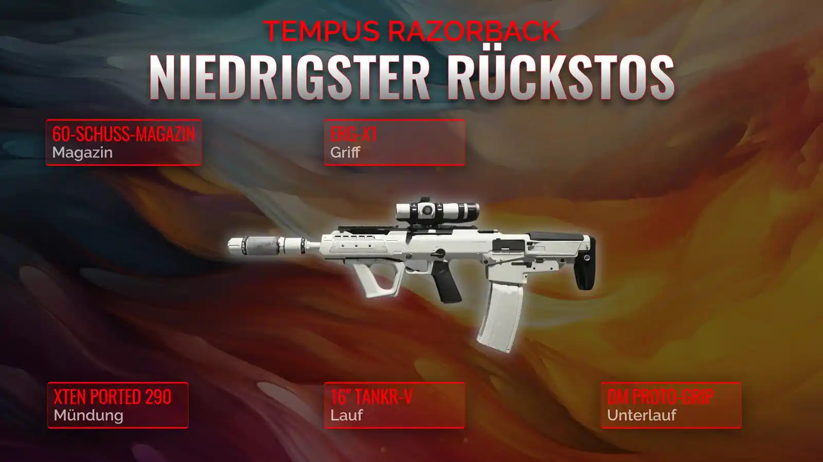 Tempus Razorback Entfesselt: Ein umfassendes Handbuch zu niedrigem Rückstoß