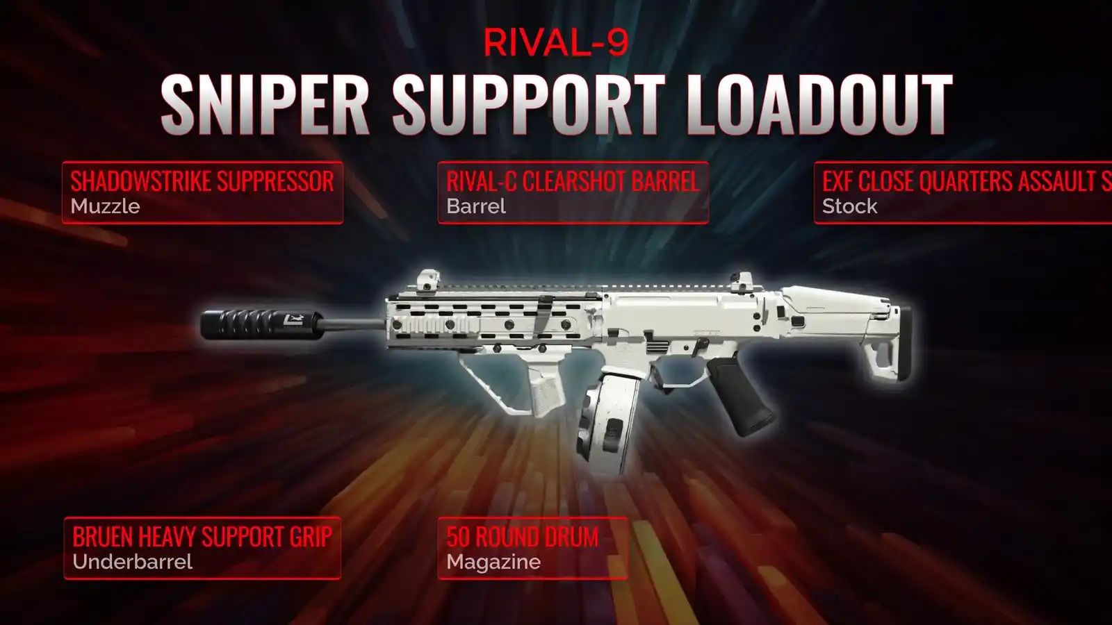 RIVAL-9 Mastery: The Definitive Guide to Optimizing Your Sniper Support Loadout