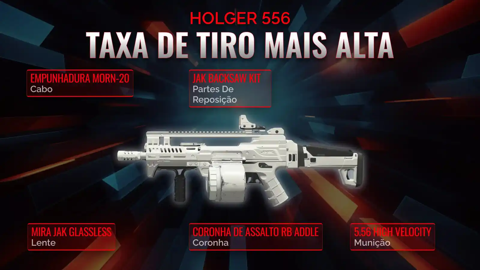 Dominando o Campo de Batalha com Holger 556: Um Guia Completo para a Melhor Classe de Cadência de Tiro