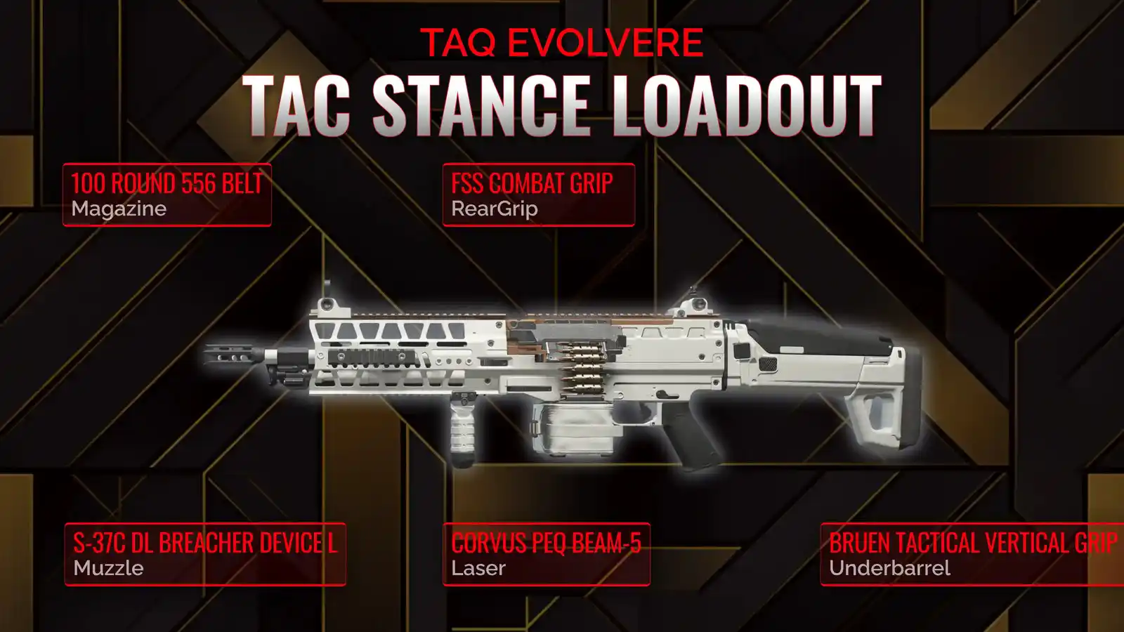 Dominating the Battlefield with TAQ Evolvere: Your Ultimate Guide to tac stance Loadout