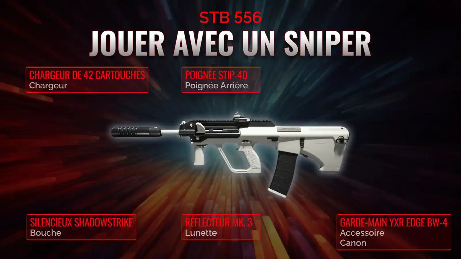 STB 556 – Un Guide Complet vers le Meilleur Classe de Soutien de Sniper