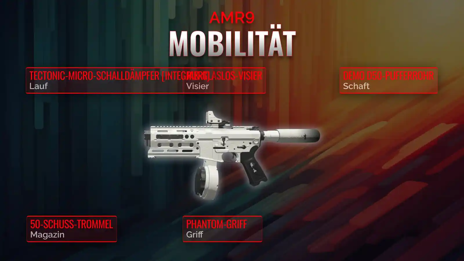 Schnell und tödlich: Dein Guide für das ultimative mobile AMR9 Loadout in Warzone