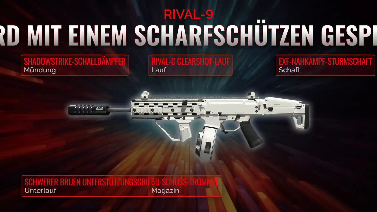RIVAL-9 Entfesselt: Ein umfassendes sniper support Loadout-Handbuch