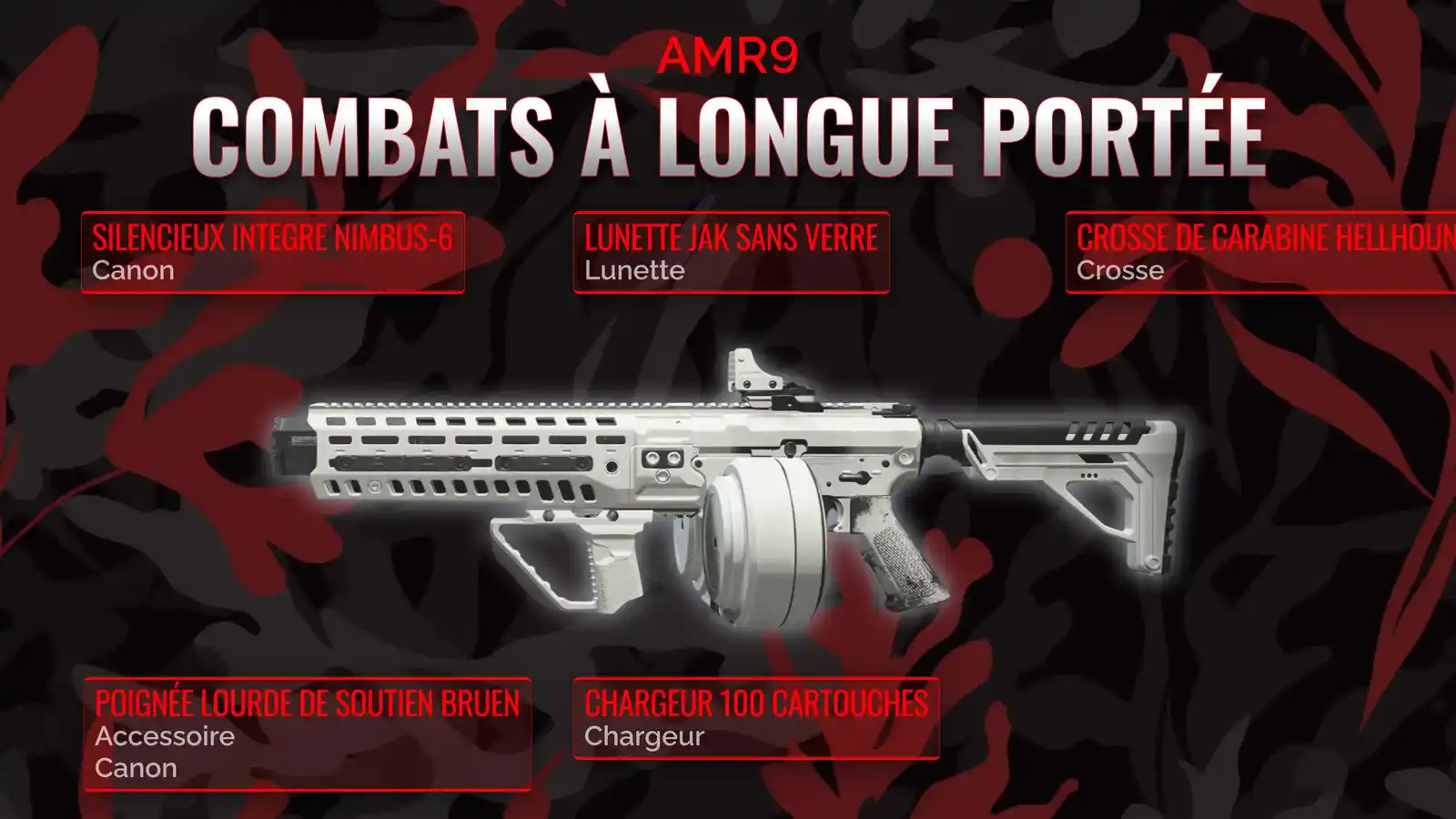 AMR9 en liberté: Le manuel complet du loadout longue portée
