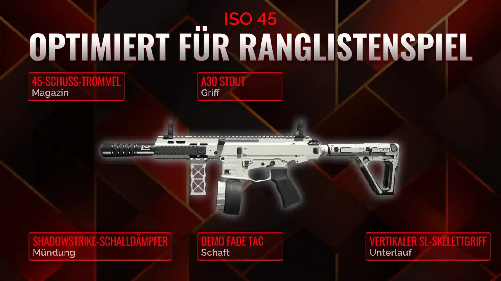 ISO 45: Perfektionieren Sie Ihr Battle Royale-Loadout