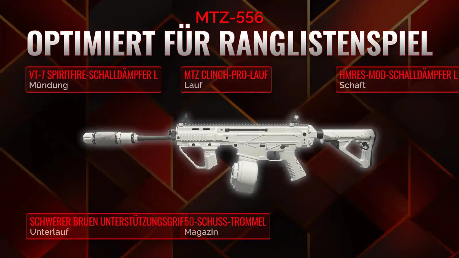 Dominieren Sie Warzone mit MTZ-556: Ihr ultimativer Leitfaden für Battle Royale-Loadouts