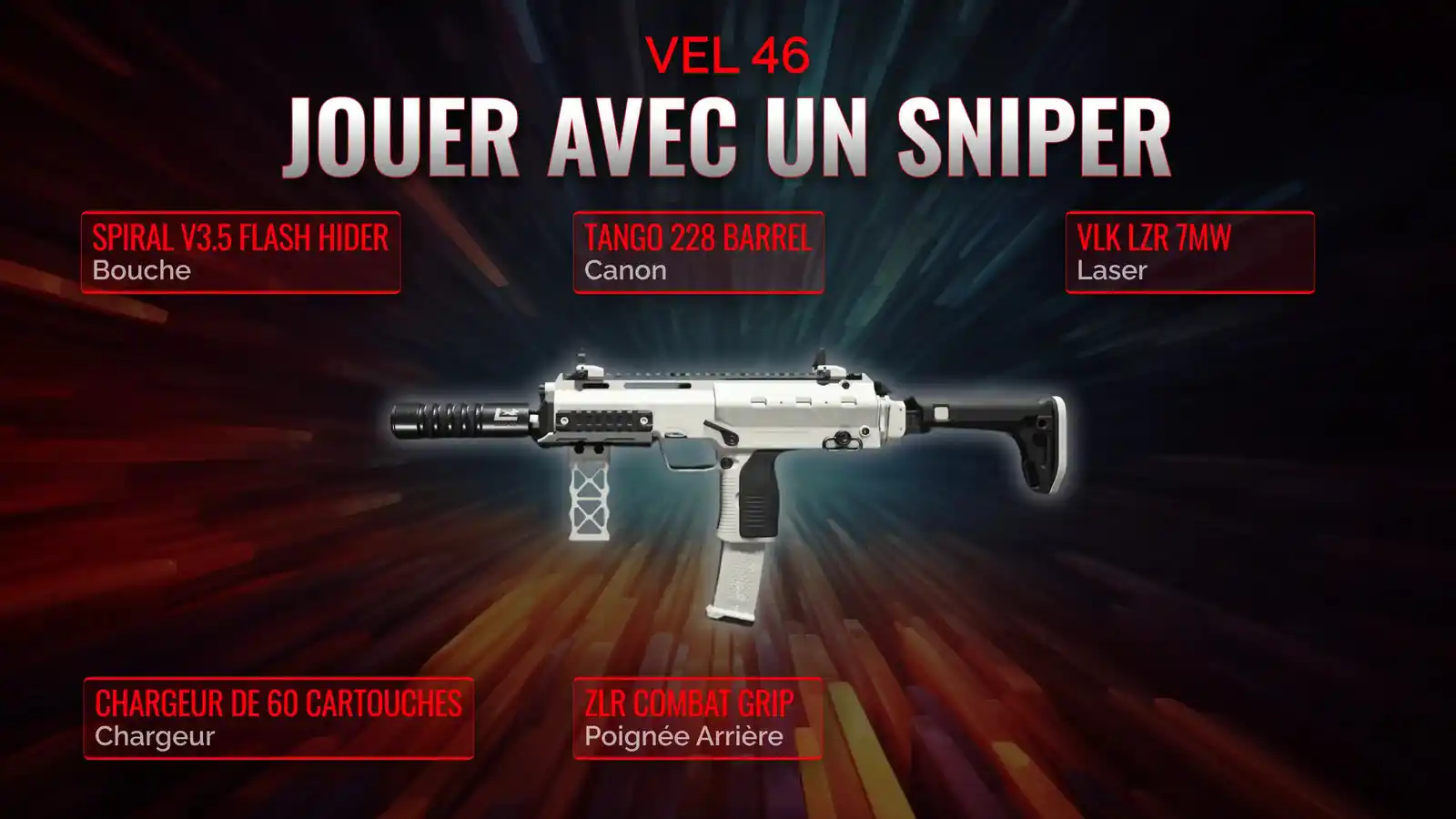 VEL 46 Démystifié: Manuel Complet pour un Loadout de Soutien de Sniper