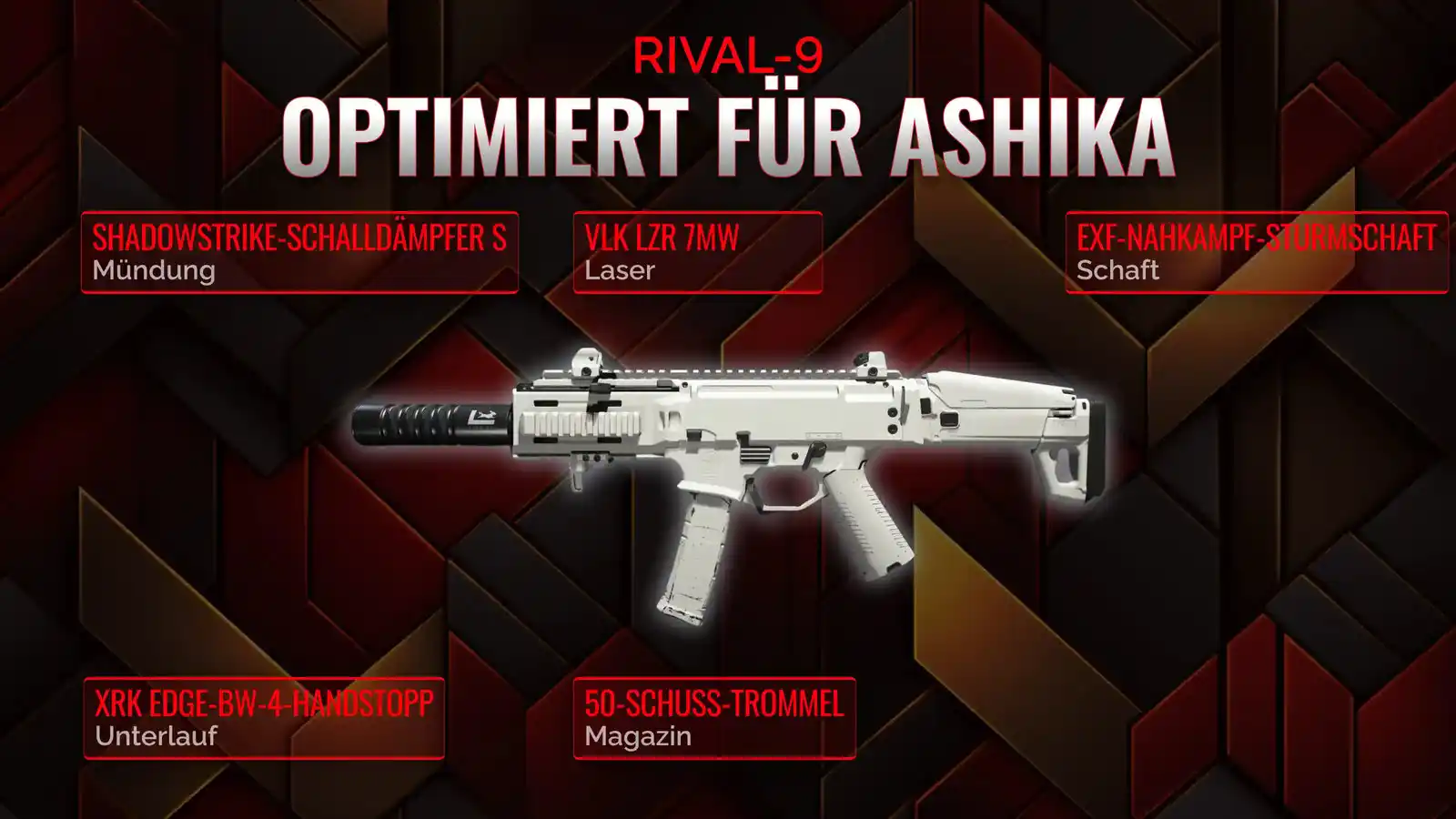 Von der Schlacht bereift mit RIVAL-9: Ein Resurgence Loadout-Leitfaden
