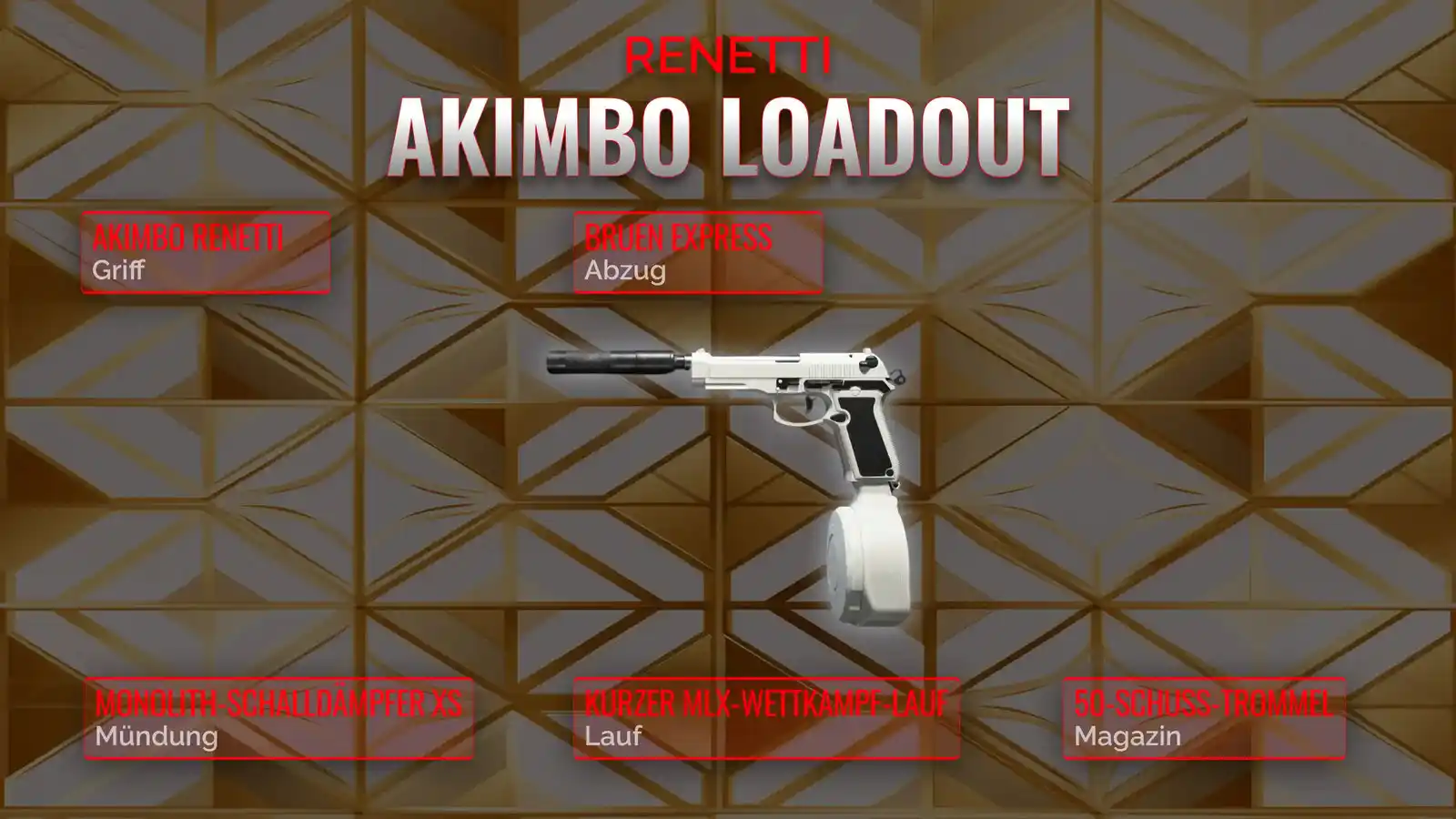 Doppelt hält besser: Der ultimative Leitfaden zum Renetti-Akimbo-Loadout