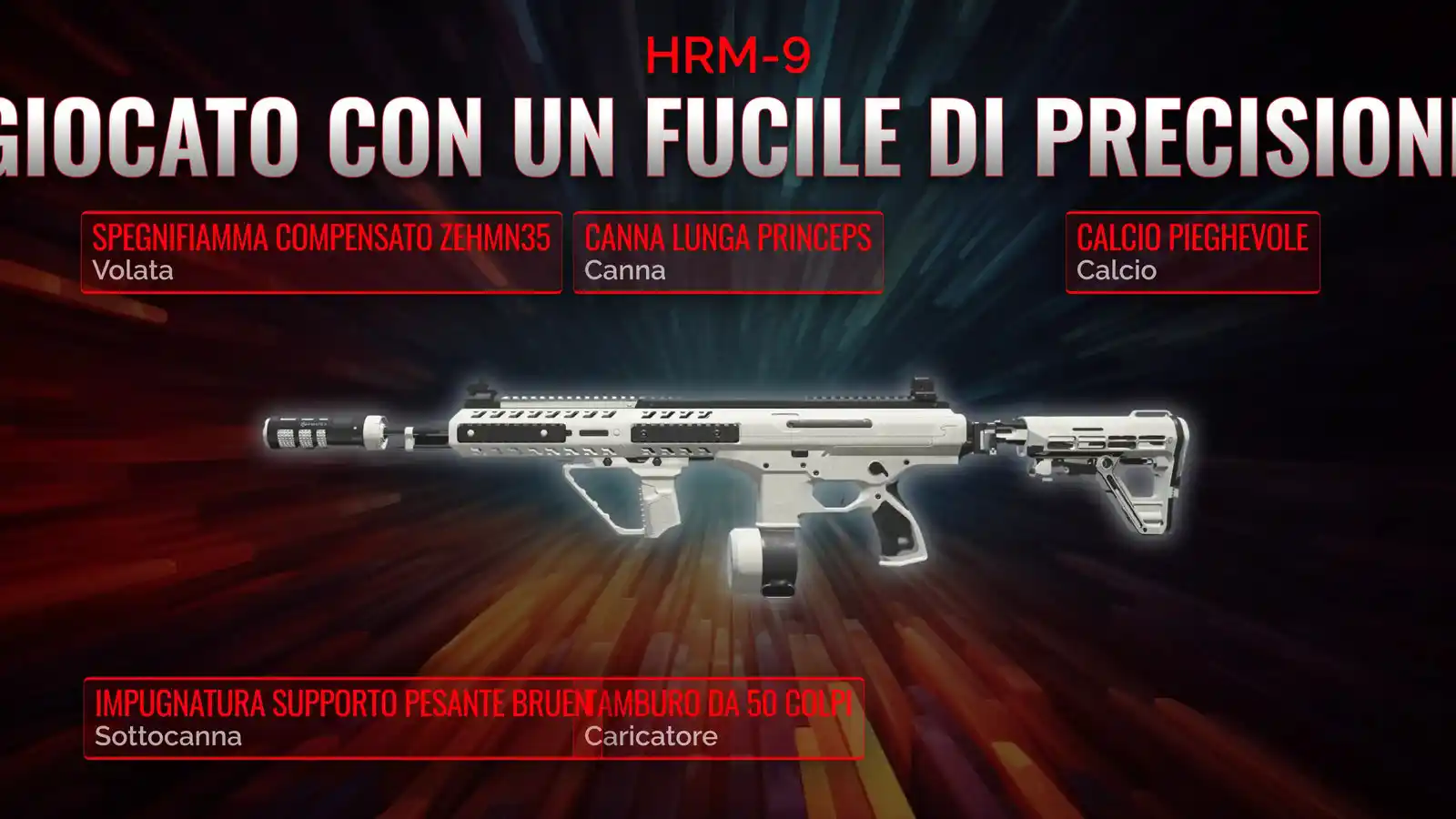 HRM-9 Dominante: Manuale completo per la configurazione di supporto al cecchino
