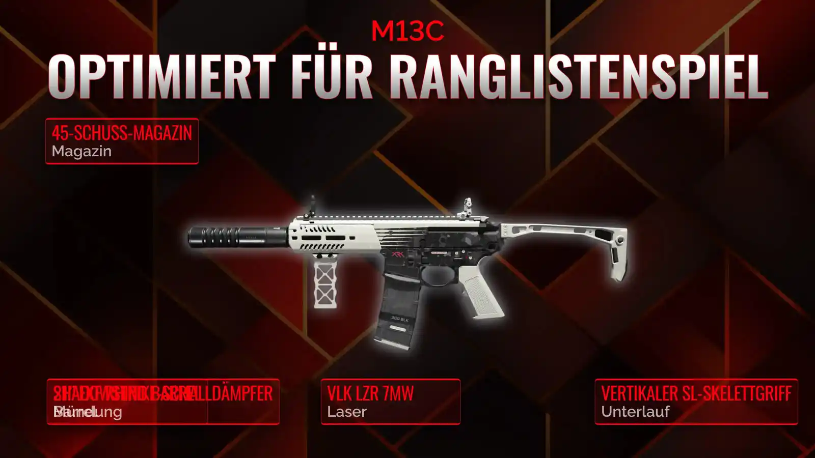 Die Macht der M13C: Der ultimative Leitfaden für das Loadout im Battle Royale