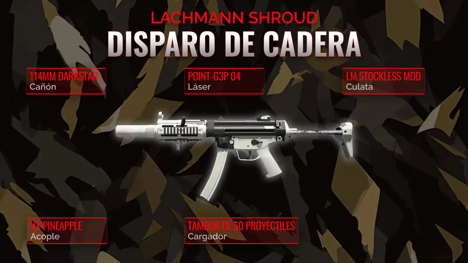 Imparable en el campo de batalla: Creando la Clase perfecta para disparar desde la cadera con Lachmann Shroud