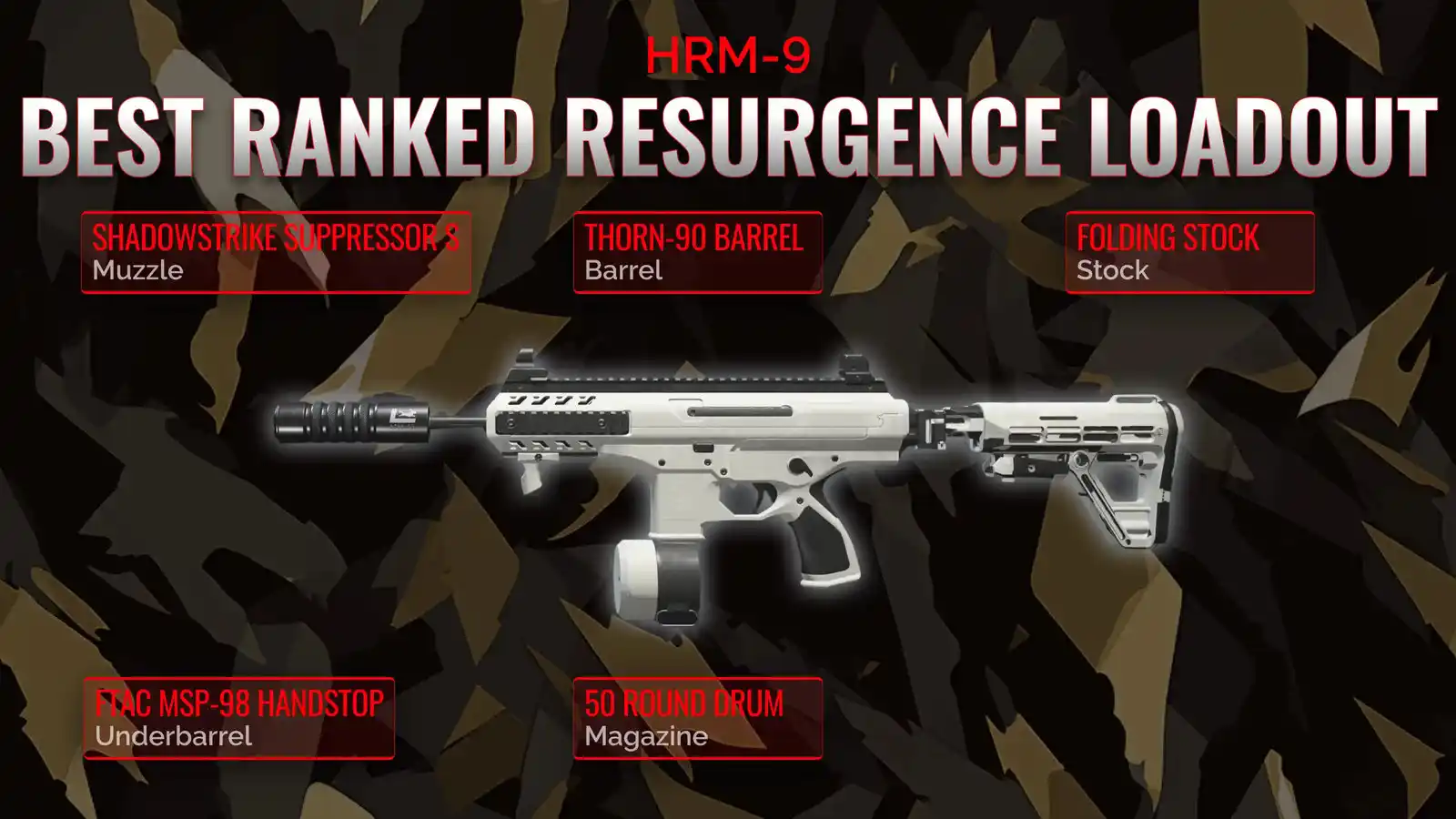 HRM-9 Dominance: Crafting an Unstoppable Resurgence Loadout