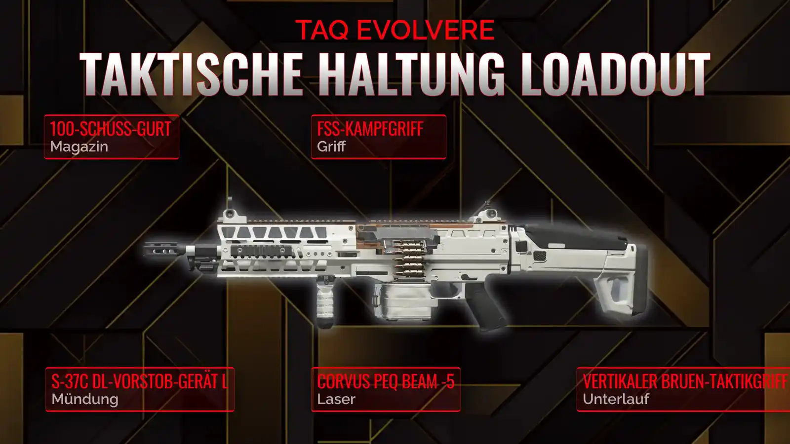 Unleashed TAQ Evolvere: Der ultimative Guide für das taktische Stance-Loadout