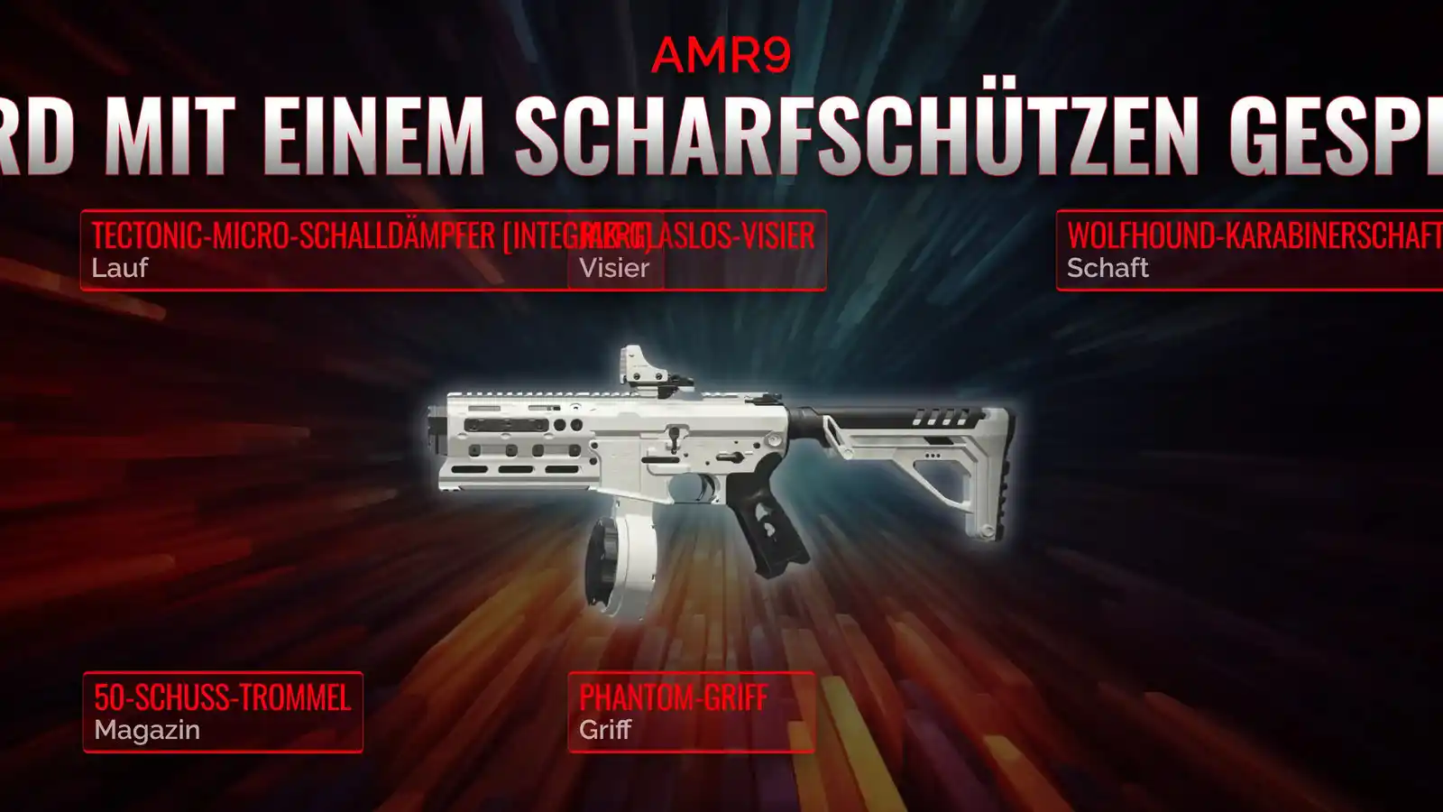 Exzellenz in Warzone: Ein umfassender Führer zum ultimativen AMR9 Scharfschütze-Unterstützer-Loadout