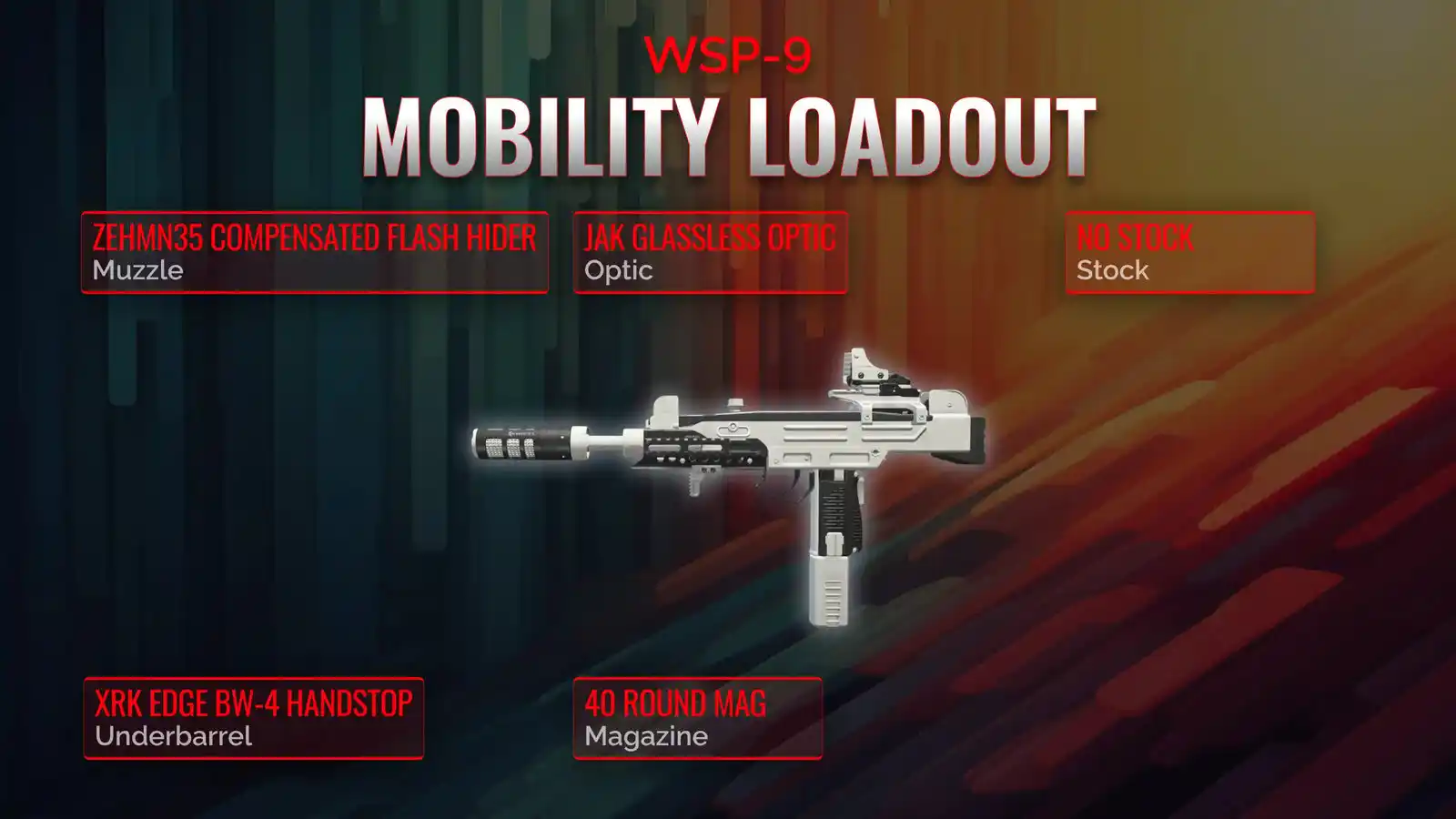 Unleashing the WSP-9: A Detailed Guide to Building the Ultimate Mobility Loadout