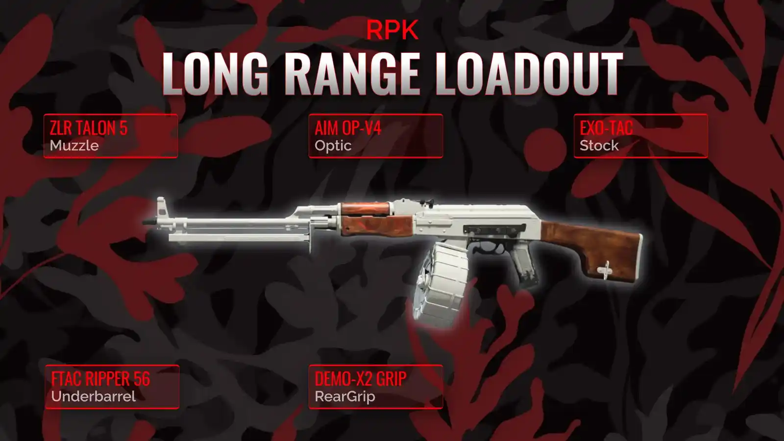 Conquering the Battlefield: Unleashing the Ultimate Long Range Loadout for RPK