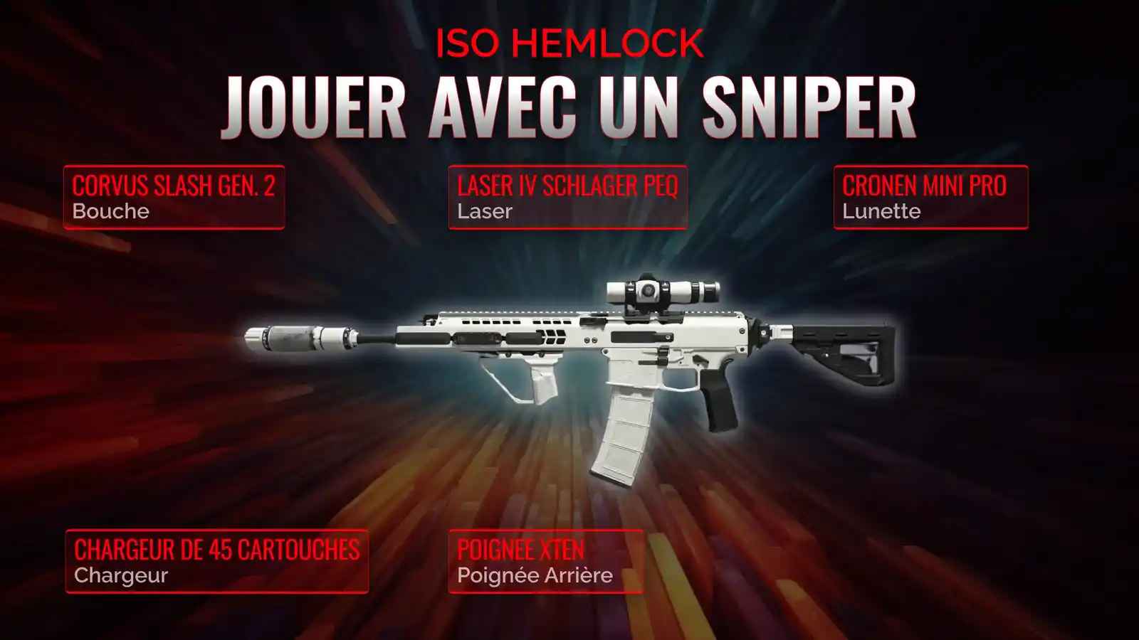 Bataille Royale avec l'ISO Hemlock: Guide de la classe de soutien Sniper