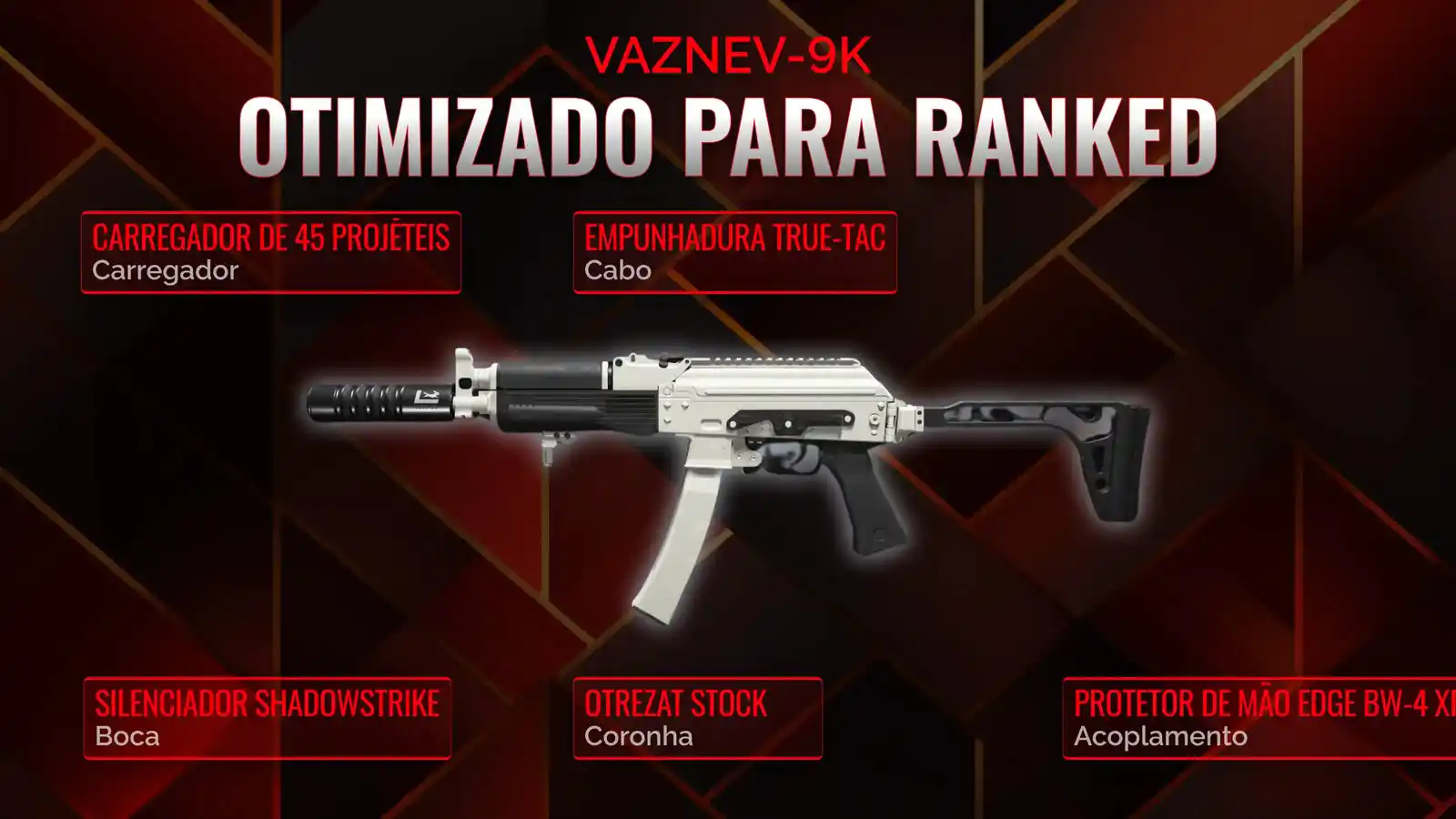 Vaznev-9k - Criando o Loadout Definitivo para o Battle Royale