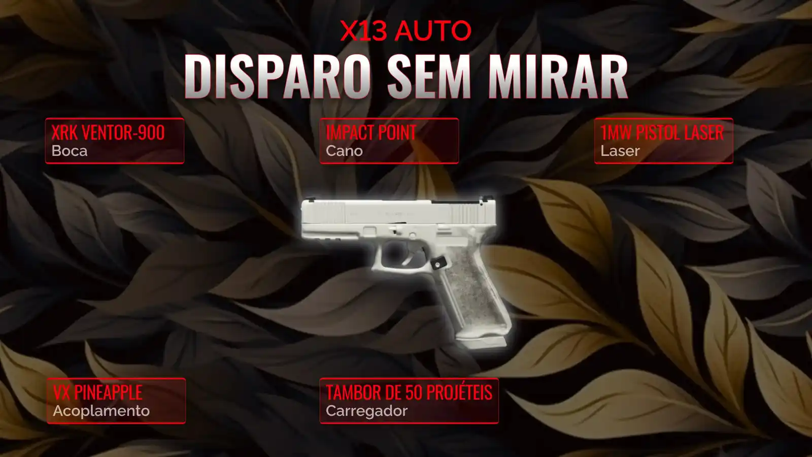 O Guia Definitivo do X13 Auto: Construindo o Melhor Loadout para Tiro Livre