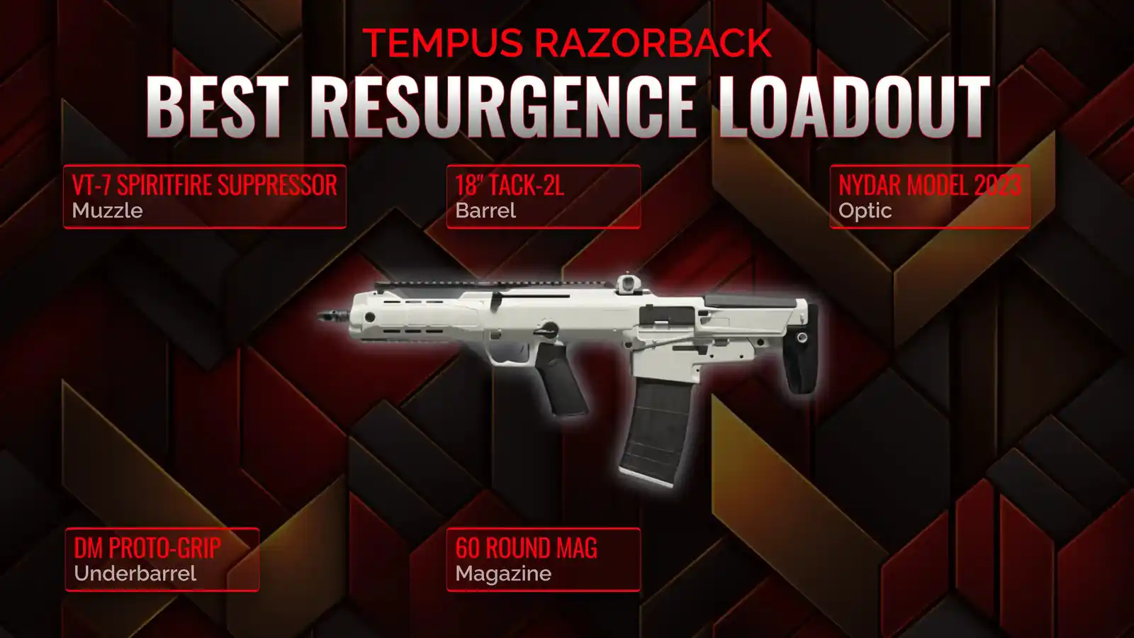 The Razor's Edge: Perfecting Your Tempus Razorback Loadout for Resurgence Superiority
