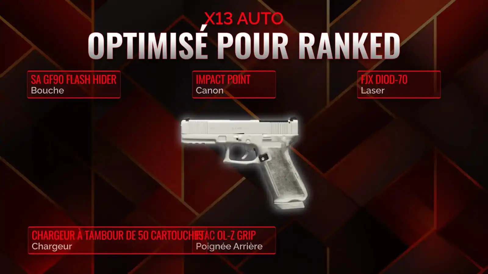 Démonter Royale: Conquering Warzone with the X13 Auto