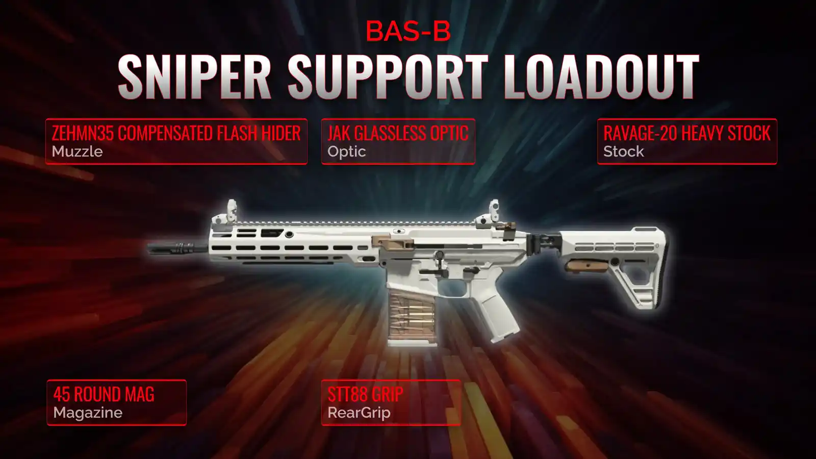 BAS-B Dominance: Unveiling the Sniper Support Loadout Designed for Victory