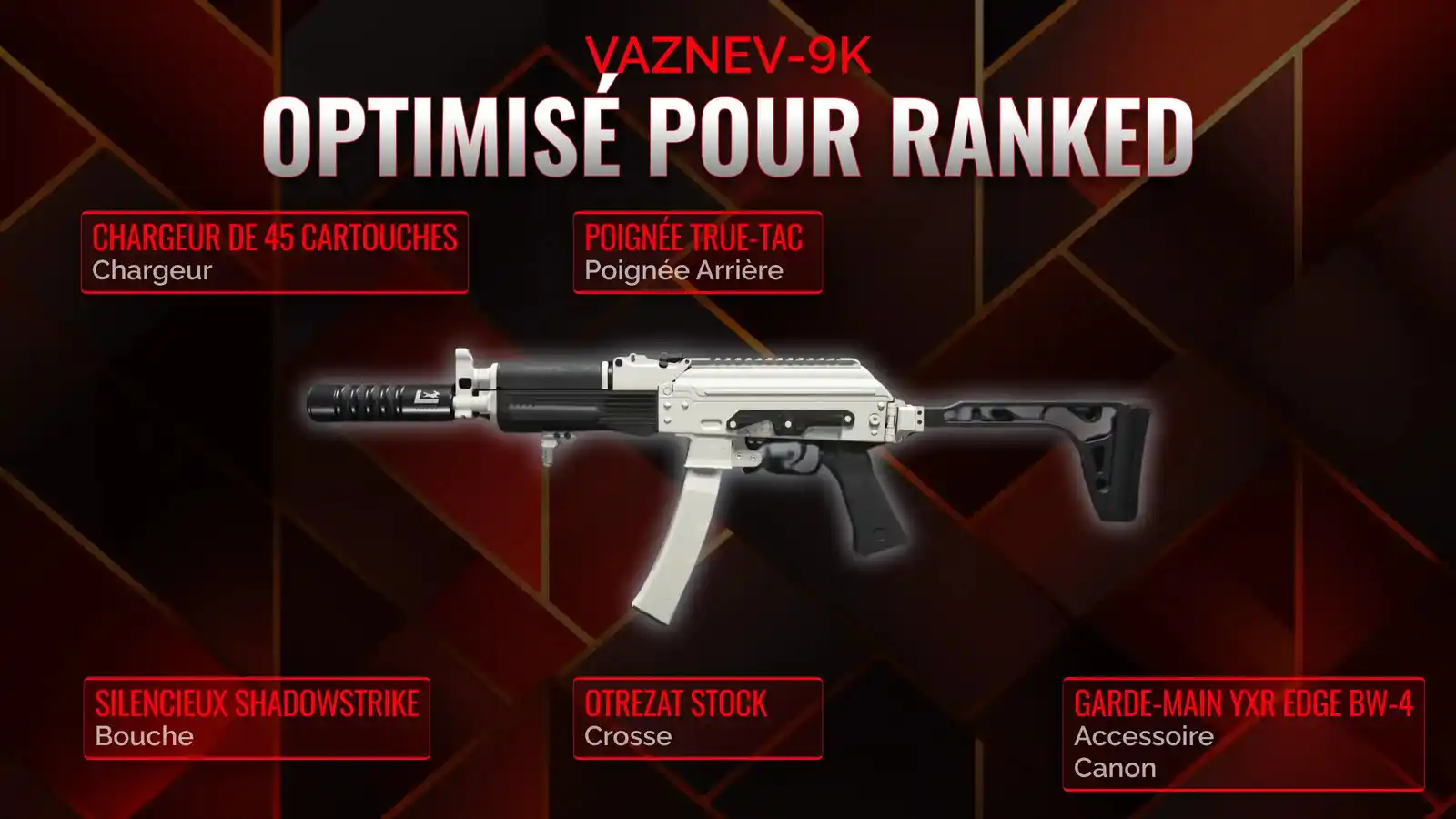 Vaznev-9k: Déchaînez-vous sur le Battle Royale avec le meilleur loadout