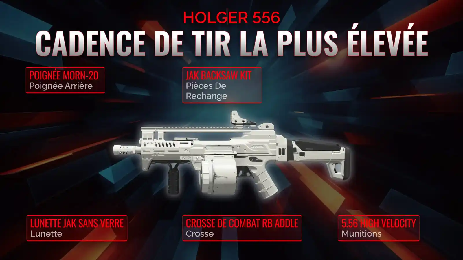 Holger 556 à toute vitesse: Le Guide ultime sur la classe Firerate