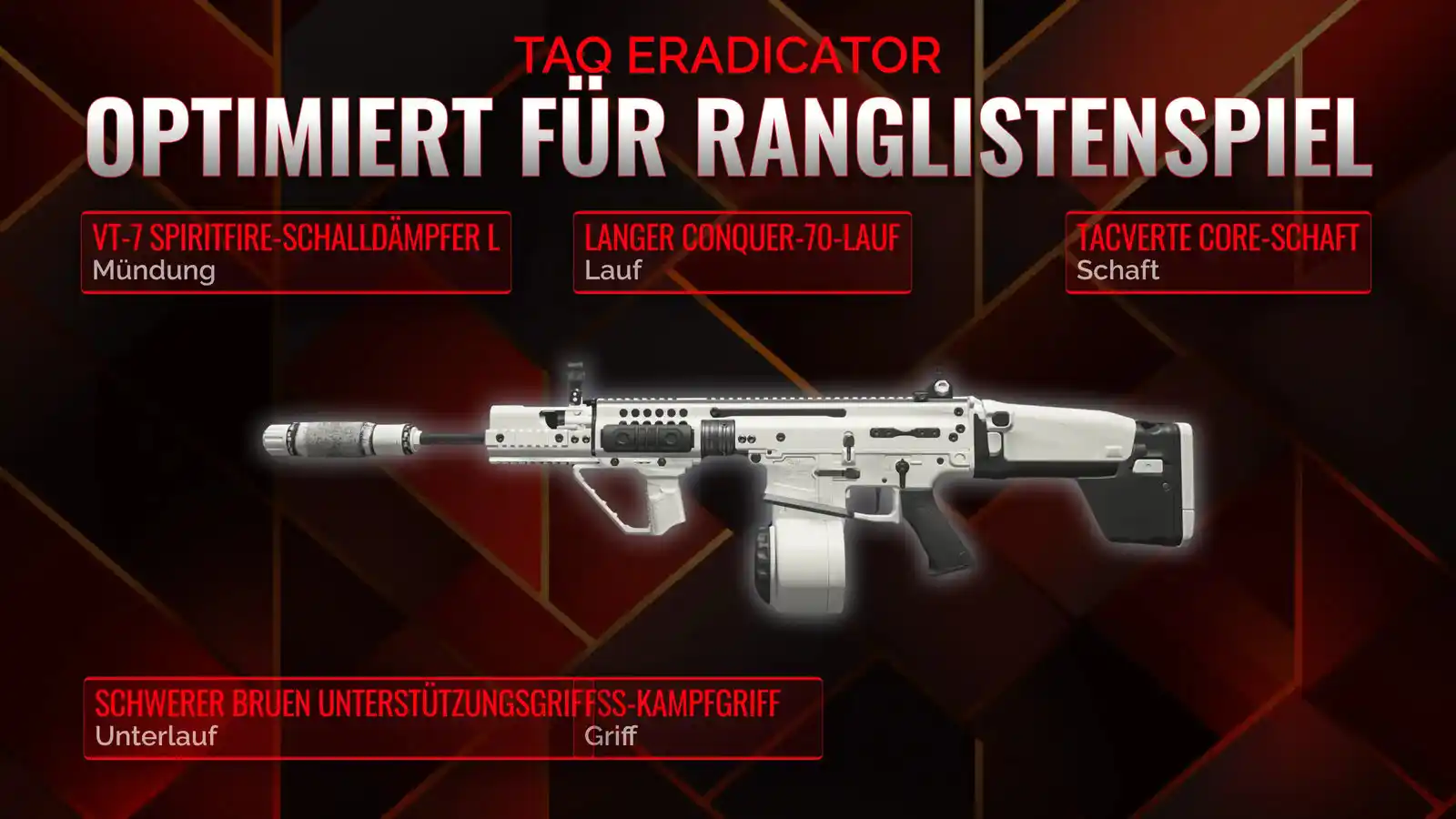 Die TAQ Eradicator entfesselt: Ein umfassendes Handbuch für die Battle Royale-Ausstattung