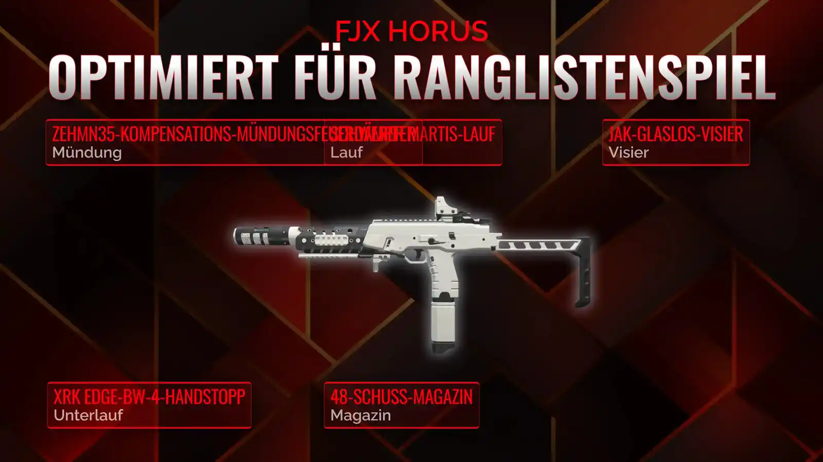 Die Besten für den Kampf: Ein vollständiger Führer zum ultimativen FJX Horus Loadout im Battle Royale